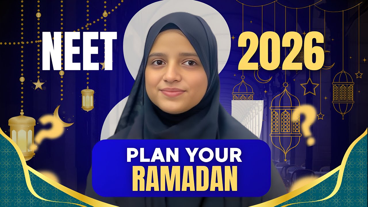 Ramazan routine for NEET aspirants ✨🌙| Faith x Focus 📖
