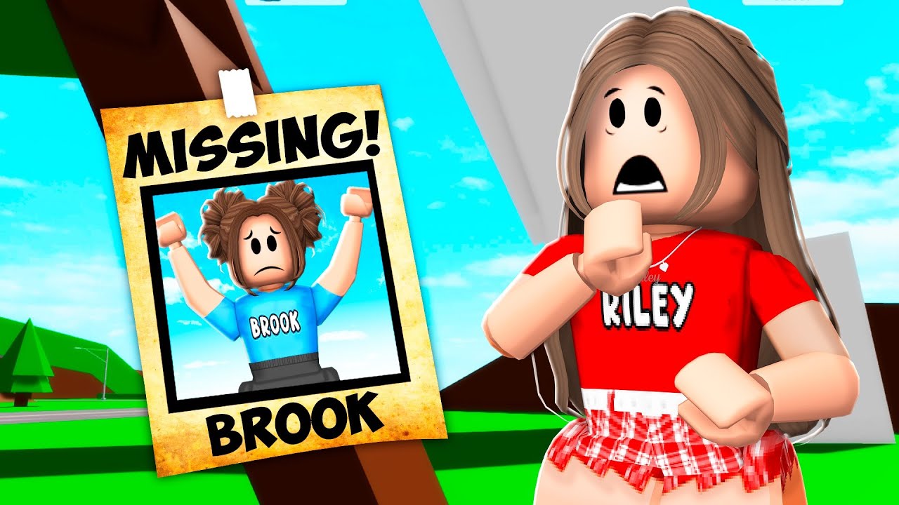 Брук ПРОПАДАЛ в Roblox Brookhaven!!
