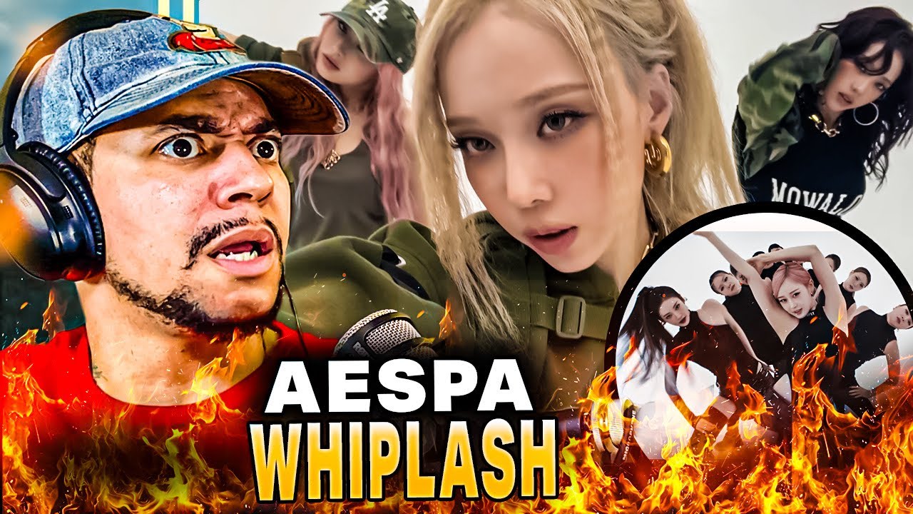 НОВАЯ K-POP ГРУППА НА КАНАЛЕ!! Aespa - Whiplash (РЕАКЦИЯ В ПРЯМОМ ЭФИРЕ)