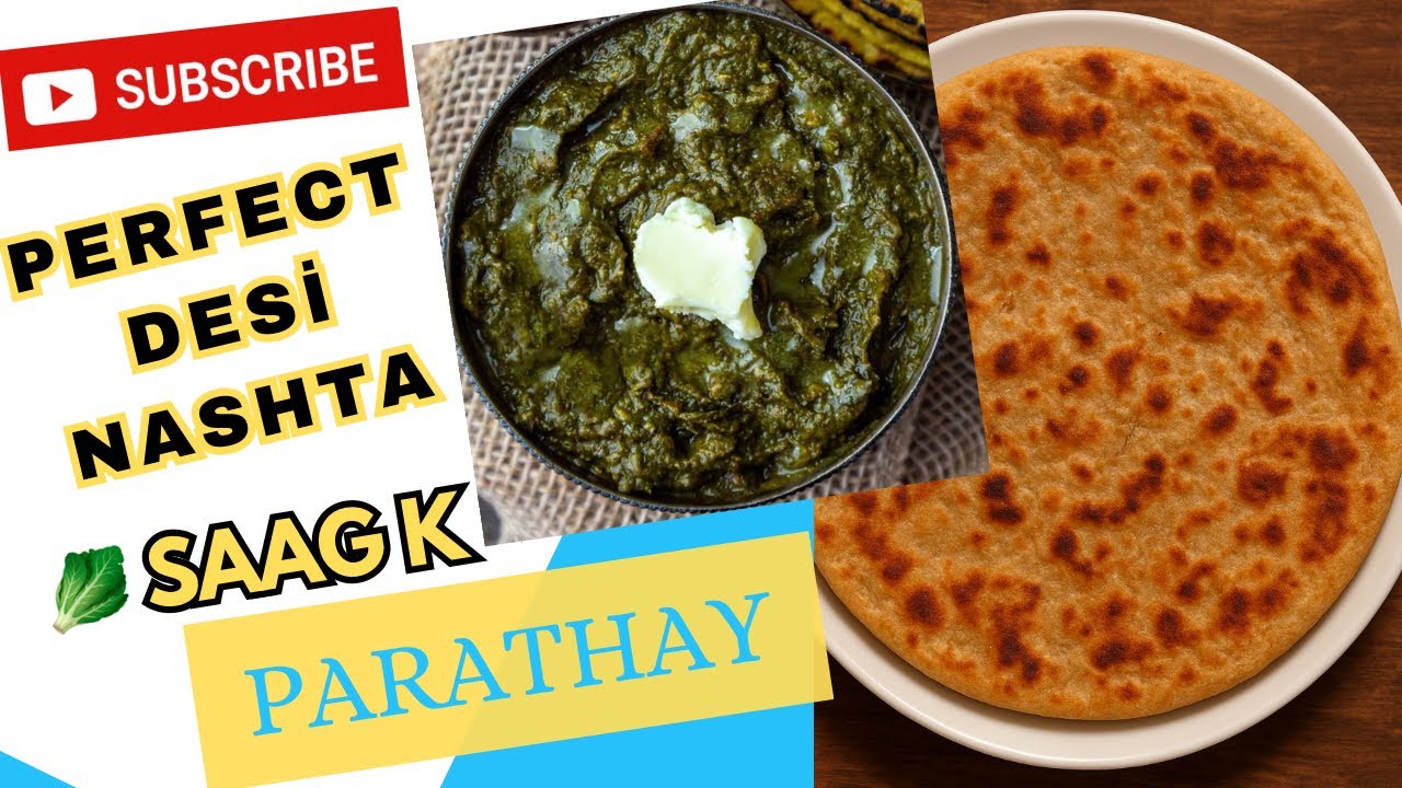 Winter Special 🌿 Saag Ke Parathay | Desi Nashta | Soft and Tasty #lifeinksa  #lifeinSaudiarabia