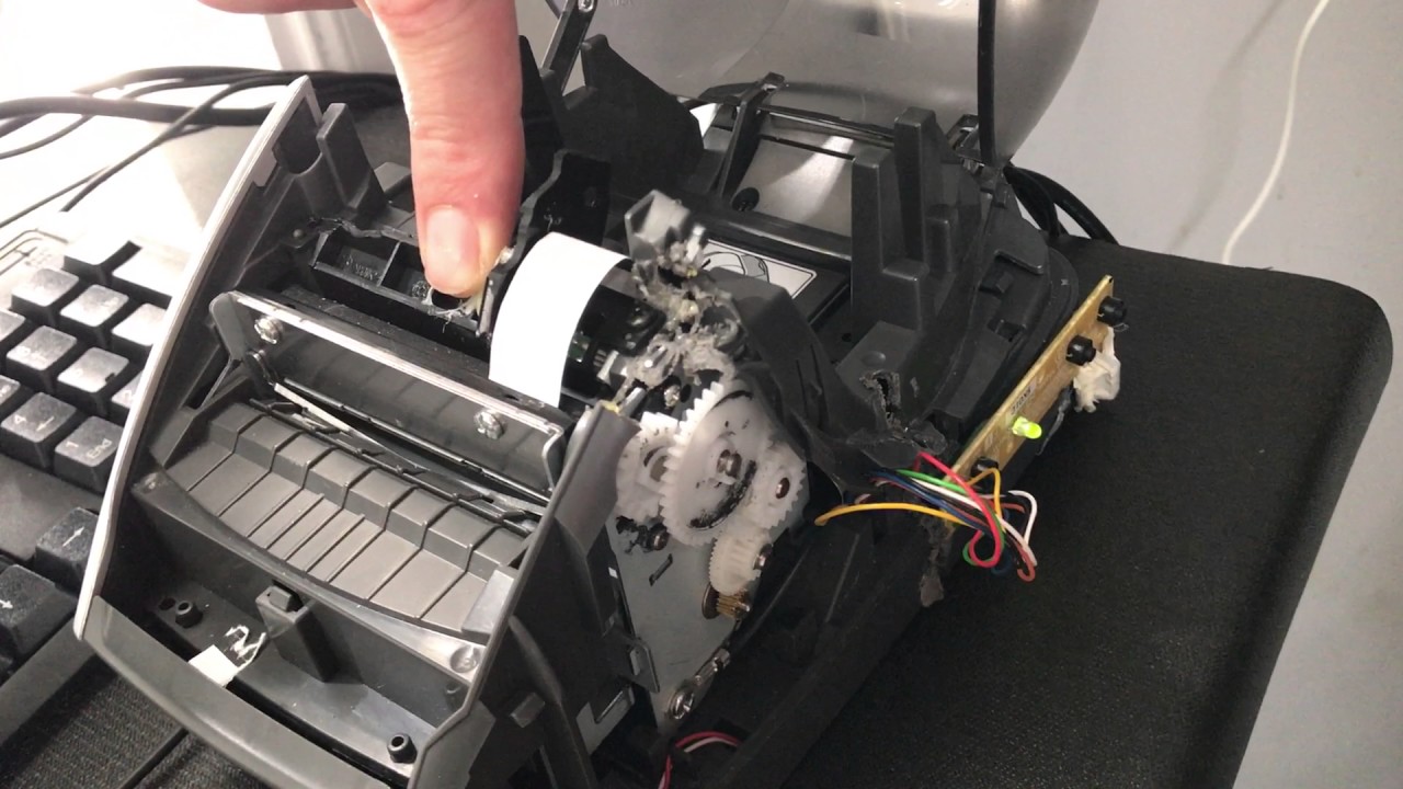 Brother QL-570 Use regular receipt paper - Tight arse hack