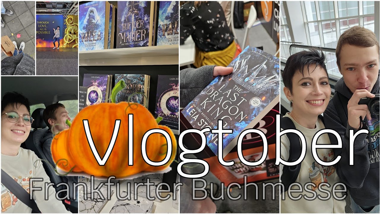Frankfurter Buchmesse ; Kleiner Fail und Messechaos | VLOGTOBER 2023