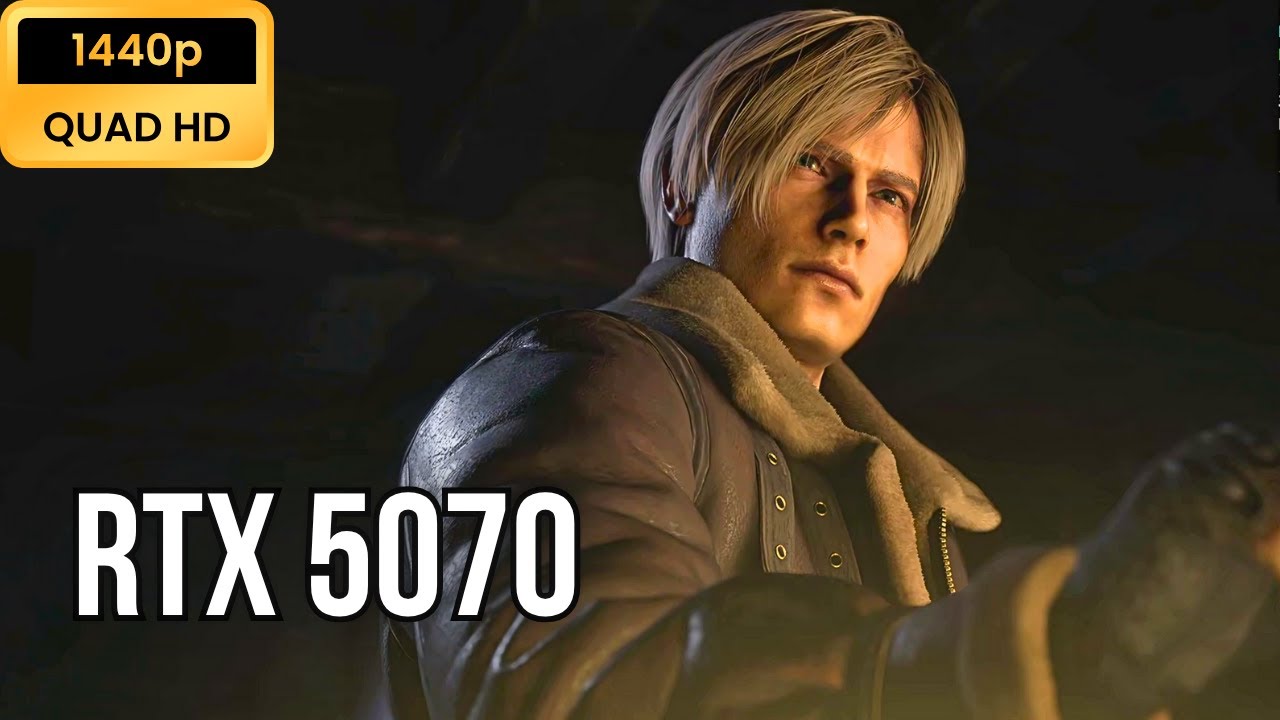 RTX 5070 - Resident Evil 4 Remake - 1440P