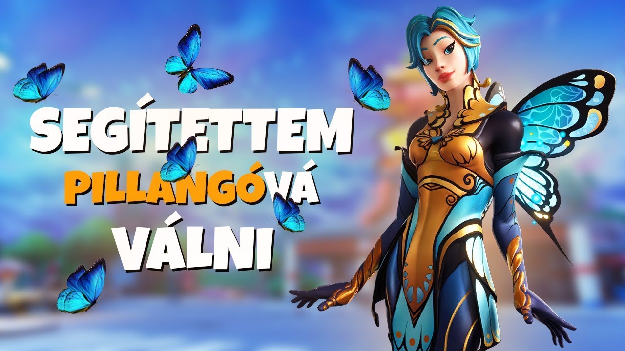 SEGÍTETTEM NEKI PILLANGÓVÁ VÁLNI! (Fortnite Battle Royale)