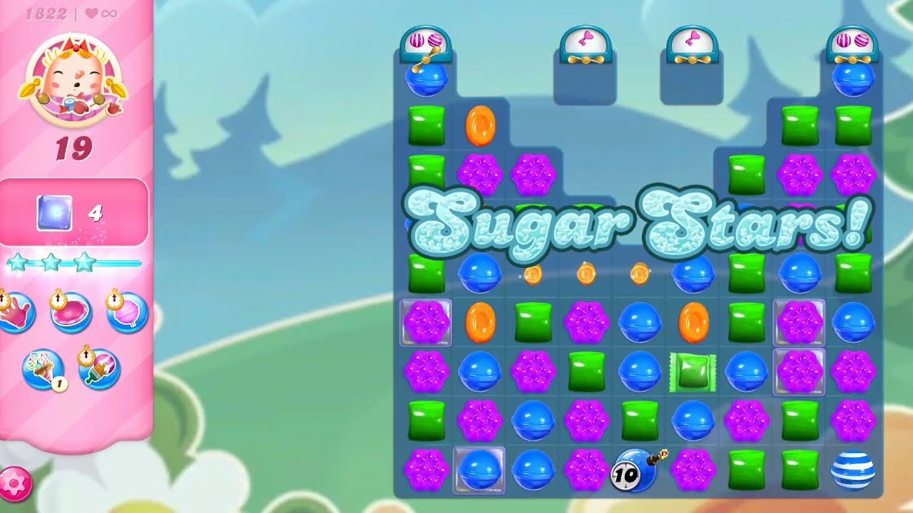 candy crush saga level 1821 to 1825 | unlimited boosters in candy crush