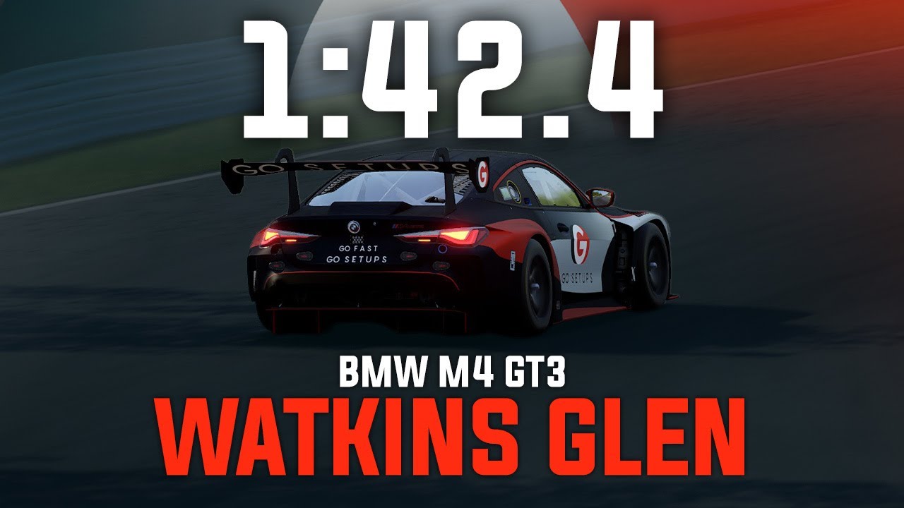 Watkins Glen 1:42.4 - BMW M4 GT3 - GO Setups | ACC 1.10.2