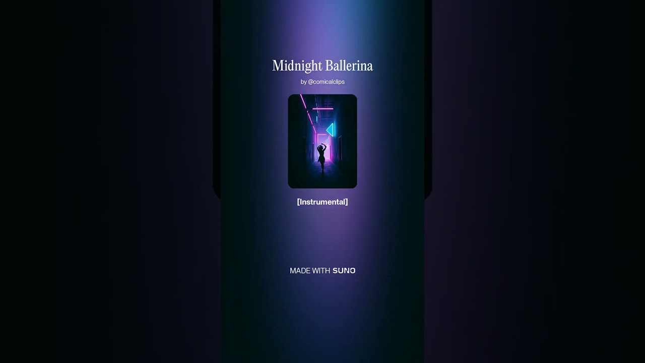 Midnight Ballerina — Sounds, Songs & Frequencies | Official Audio / Suno Exclusive #music