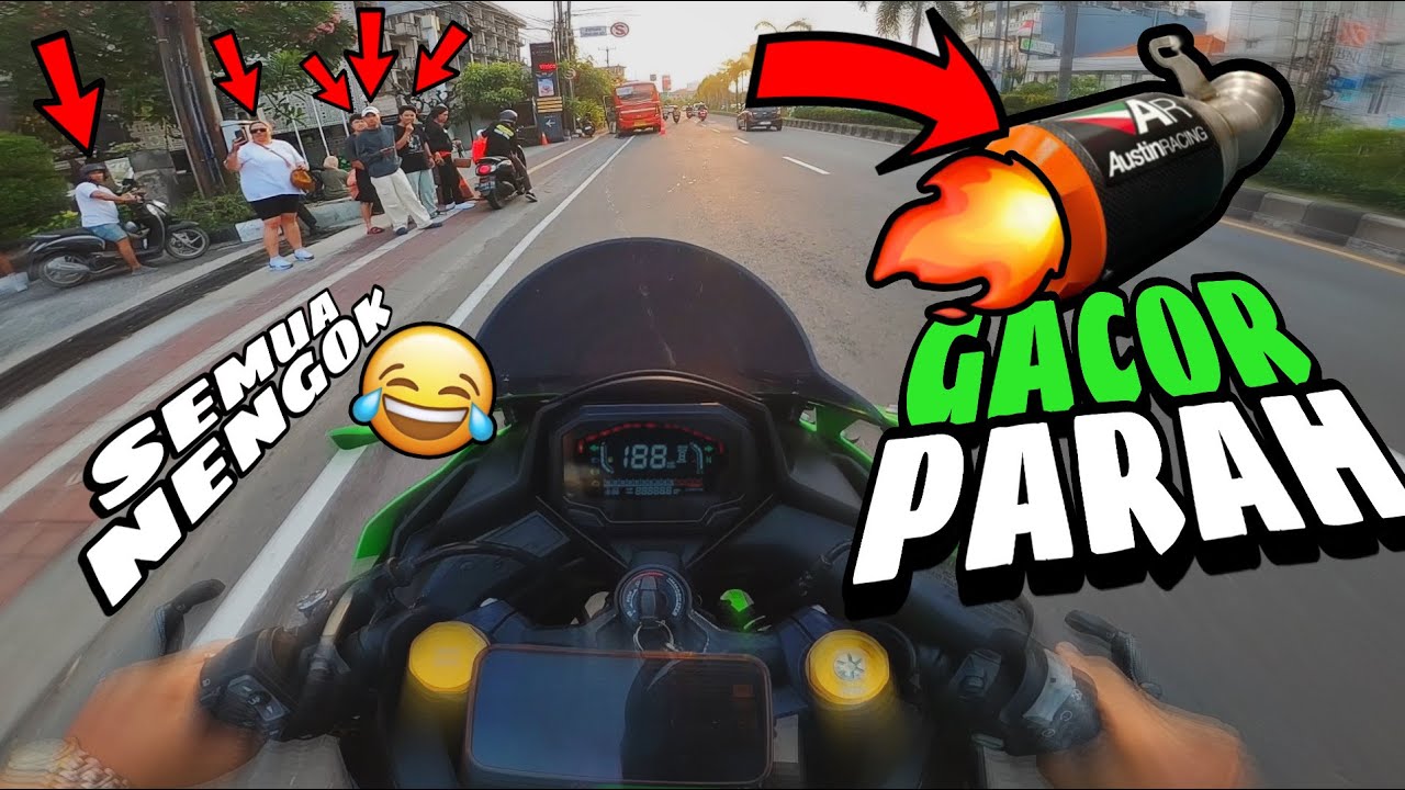 GACOR PARAH‼️😂ZX PAKAI KNALPOT INI ORANG2 PADA NENGOK‼️🤣