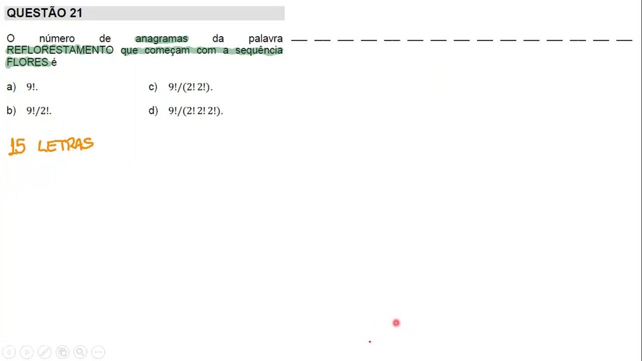 Questão 21 - UNICAMP (2021) - 1ª fase - Exatas
