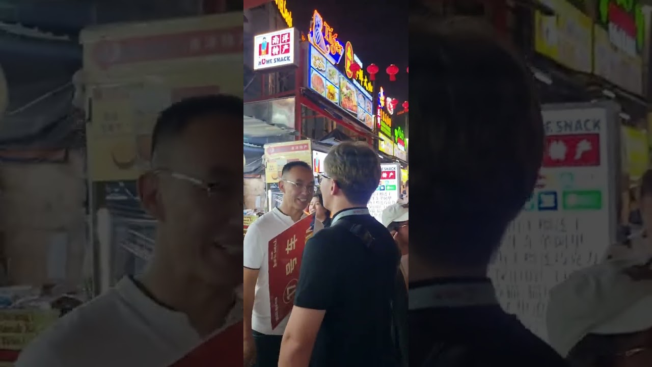 Jalan Alor Food Street night walking tour Kuala  lumpur Malaysia 