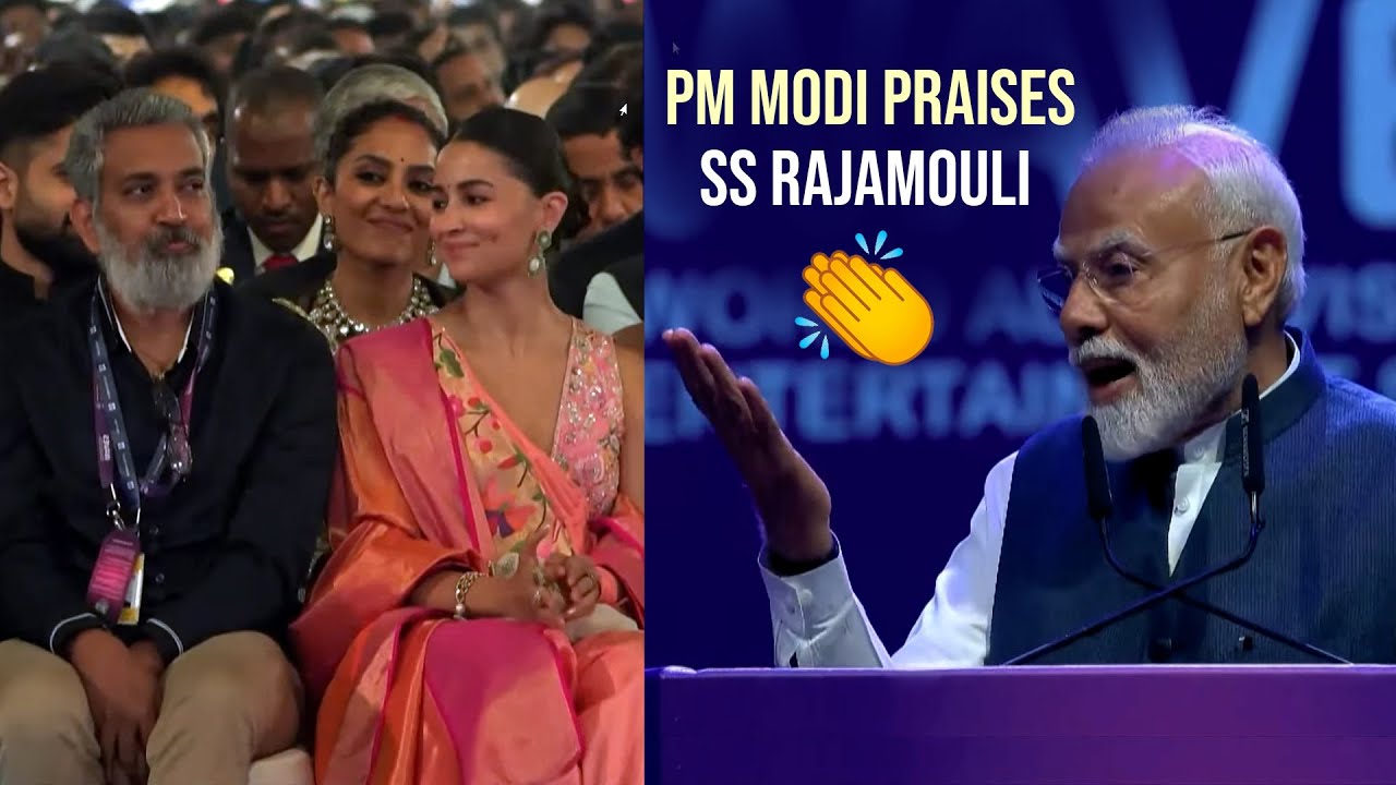 PM Narendra Modi Superb Words About SS Rajamouli | RRR | Manastars