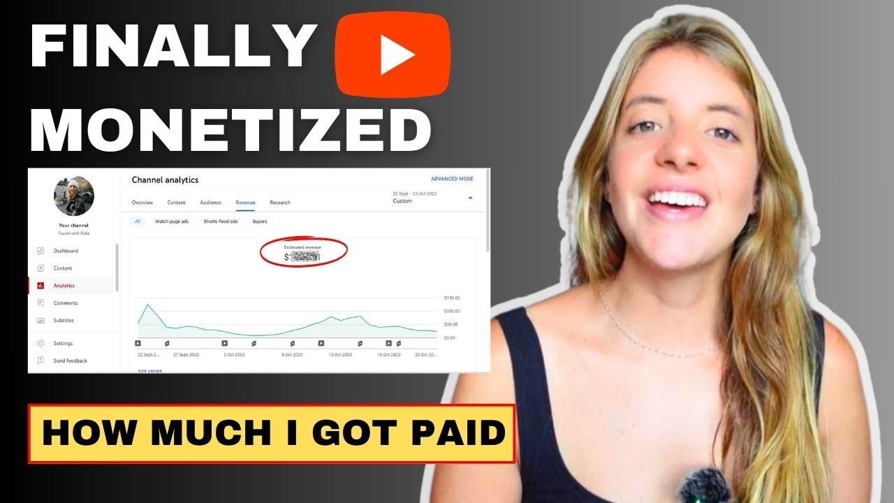 How much MONEY youtube paid me after I got MONETIZED as a SMALL channel | Full Journey & Analytics