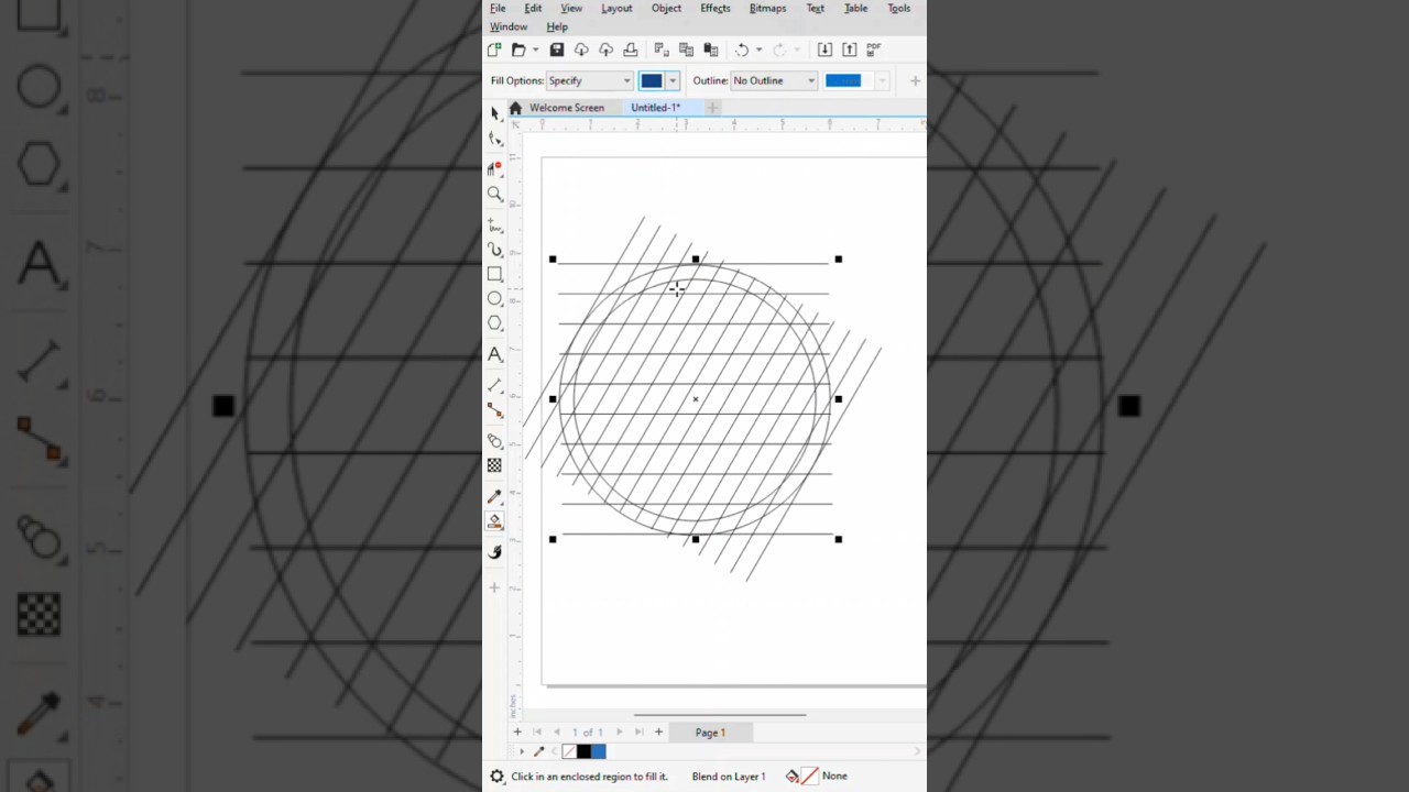 L&T logo design in Coreldraw #coreldraw #larsentoubro #tutorial