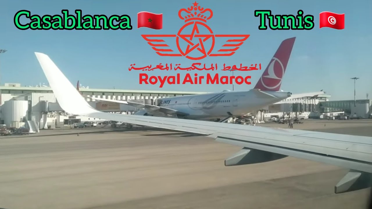 TRIP REPORT | Royal Air  Maroc | Casablanca to Tunis