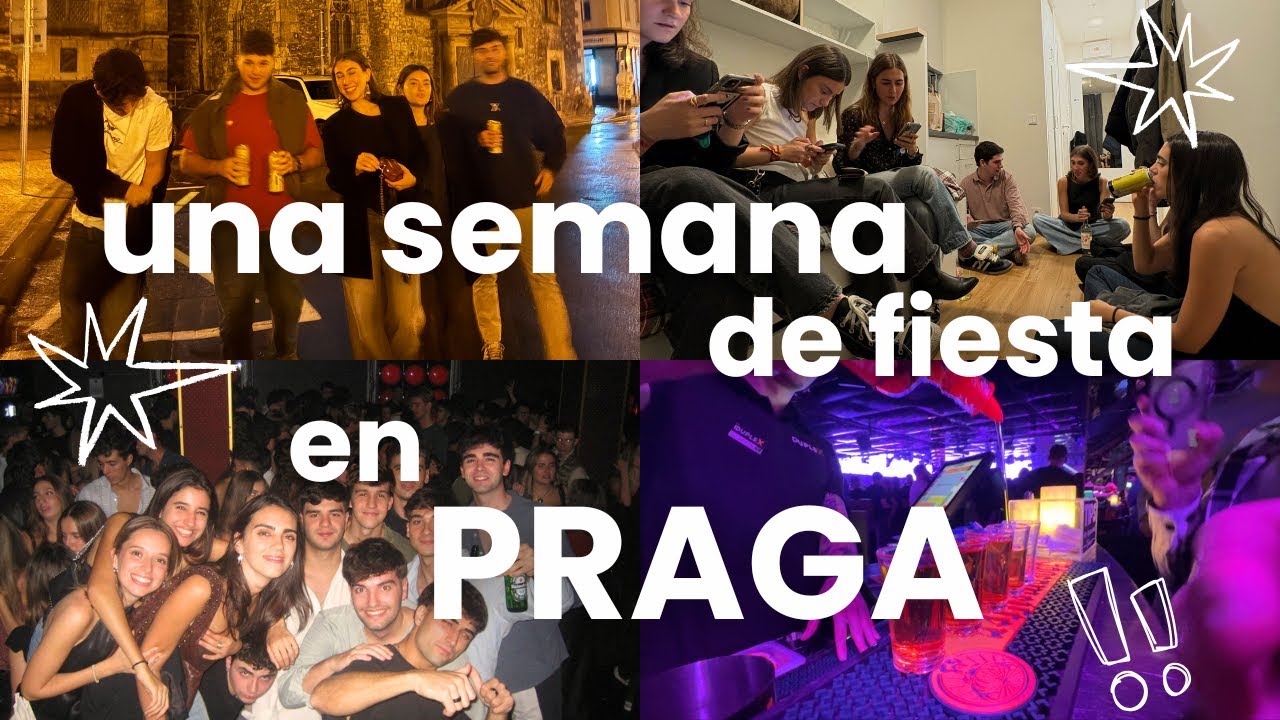Una semana (de fiesta) en Praga 🪩🕺🍻