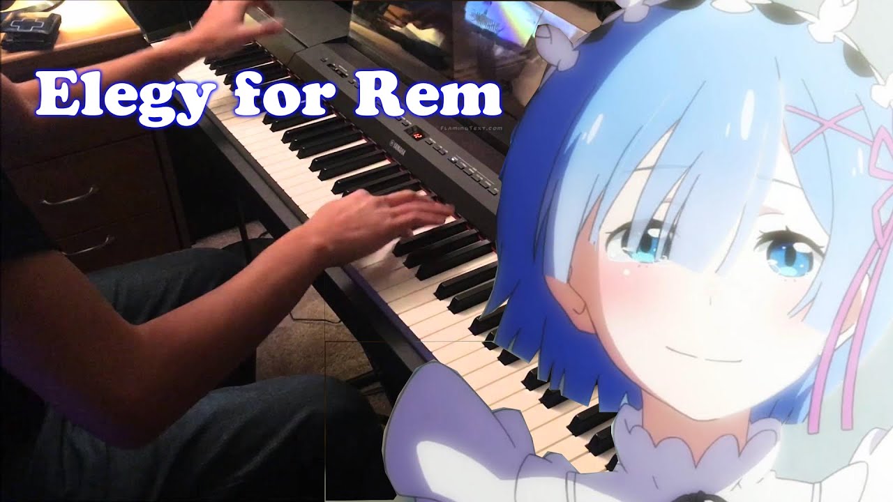 Re:Zero Ep 15 OST Elegy for Rem (Piano Cover)