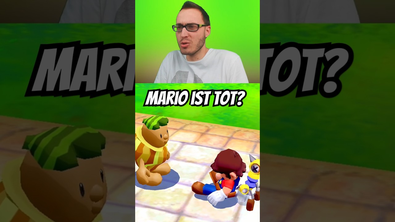 Mario stirbt in einer Unterhaltung?! Was passiert?! #Shorts #Mario #SuperMario #Switch #Nintendo