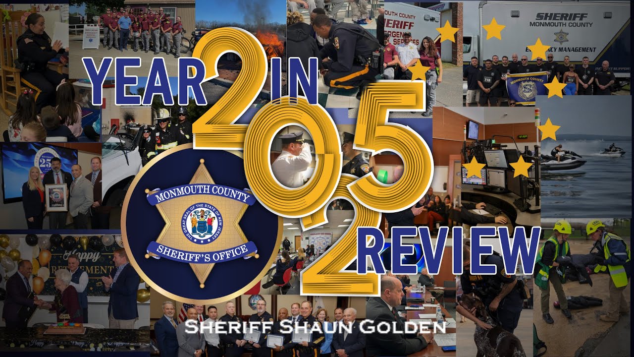 Monmouth County Sheriff's Office - 2025 Year in Review