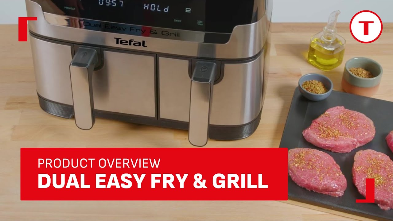 Характеристики и обзор продукта | Tefal Dual Easy Fry & Grill