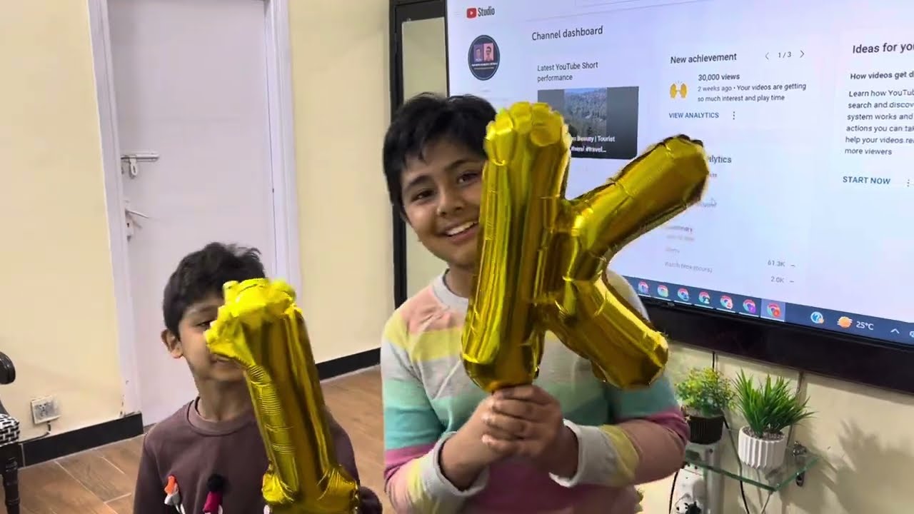 1 K Subscribers Milestone Achieved | Congratulations 🎉 and Thank You Viewers | @funwithkhubaib
