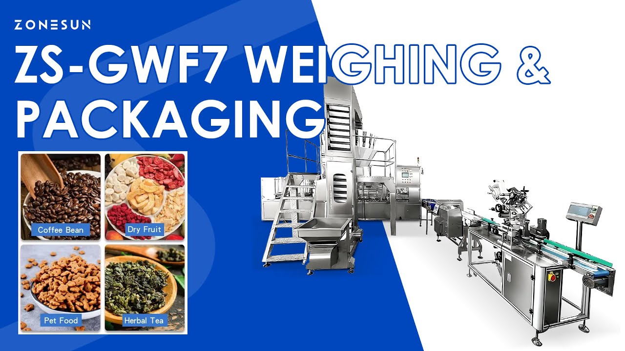 ZONESUN ZS-GWF7 Integrated Plastic Container Packaging Machine