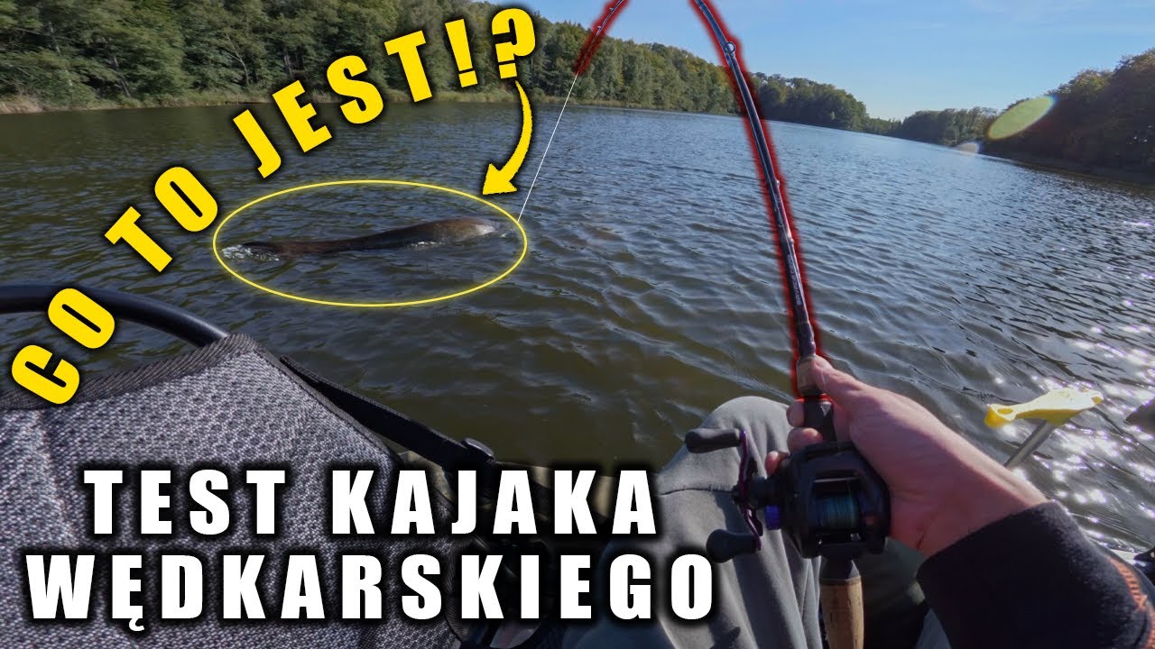 WIELKA RYBA WCIĄGA KAJAK POD WODĘ! TEST KAJAKA NA NOWYCH JEZIORACH