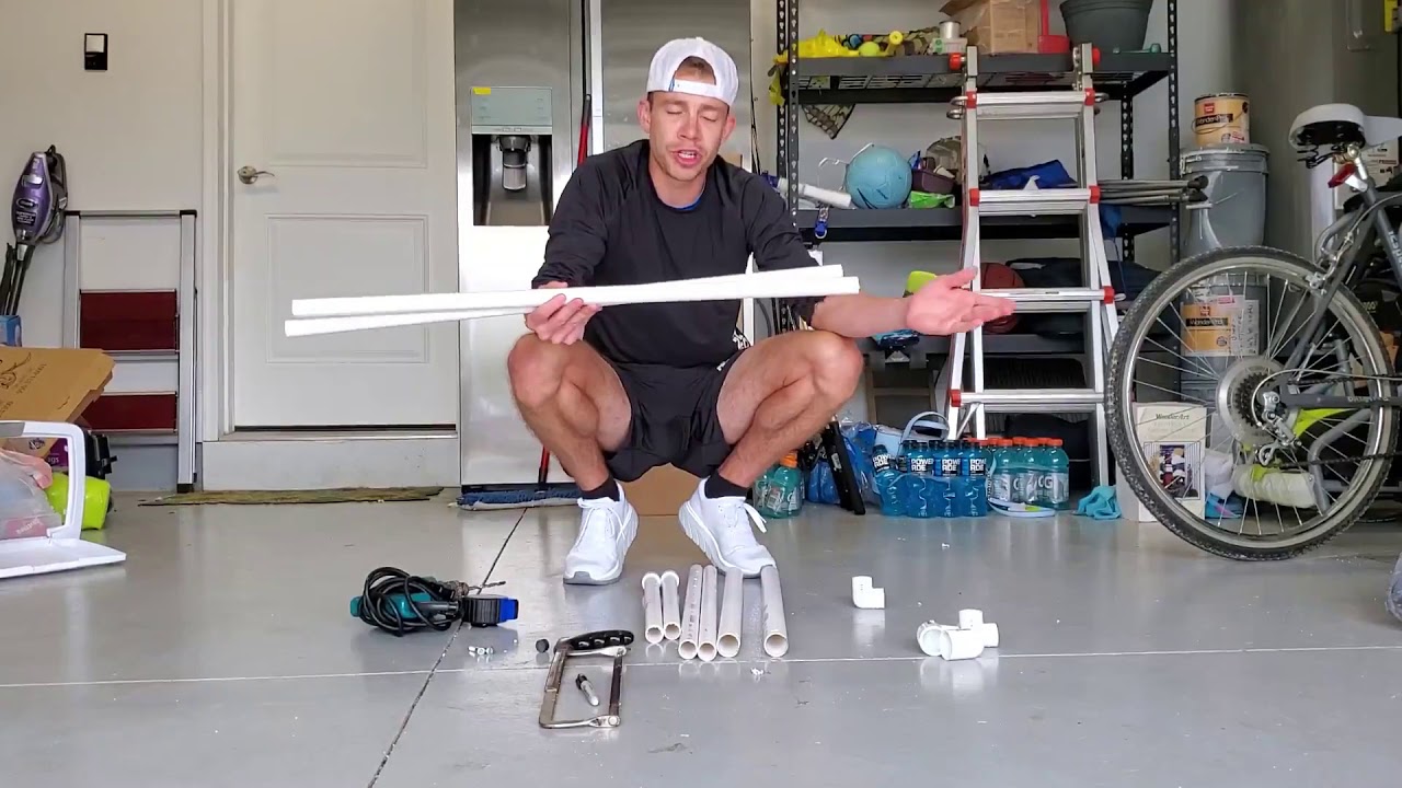 DIY PVC Adjustable Hurdle for Under $15