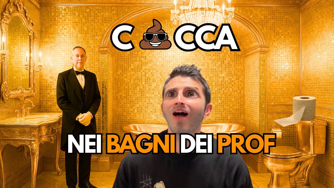 IO a 13 Anni che Faccio la CACCA a Scuola nei PAZZESCHI Bagni dei PROFESSORI