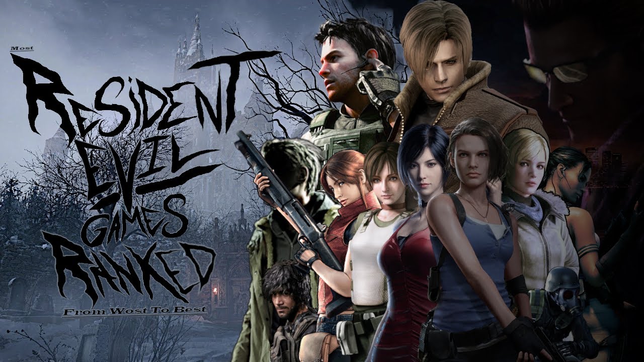 Ranking Most Resident Evil Games from Worst to Best