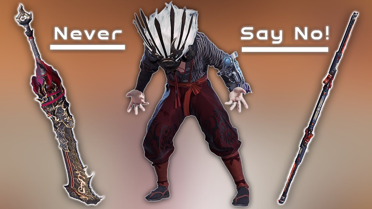 Naraka: Bladepoint | Takeda Nobutada Never Say No To The Staff And Greatsword