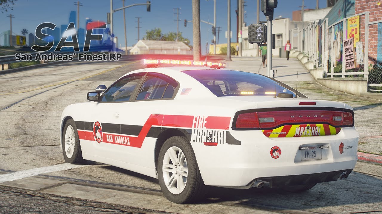 SA'F #38 - Metro Down, Fire Marshal Response | GTA V RP