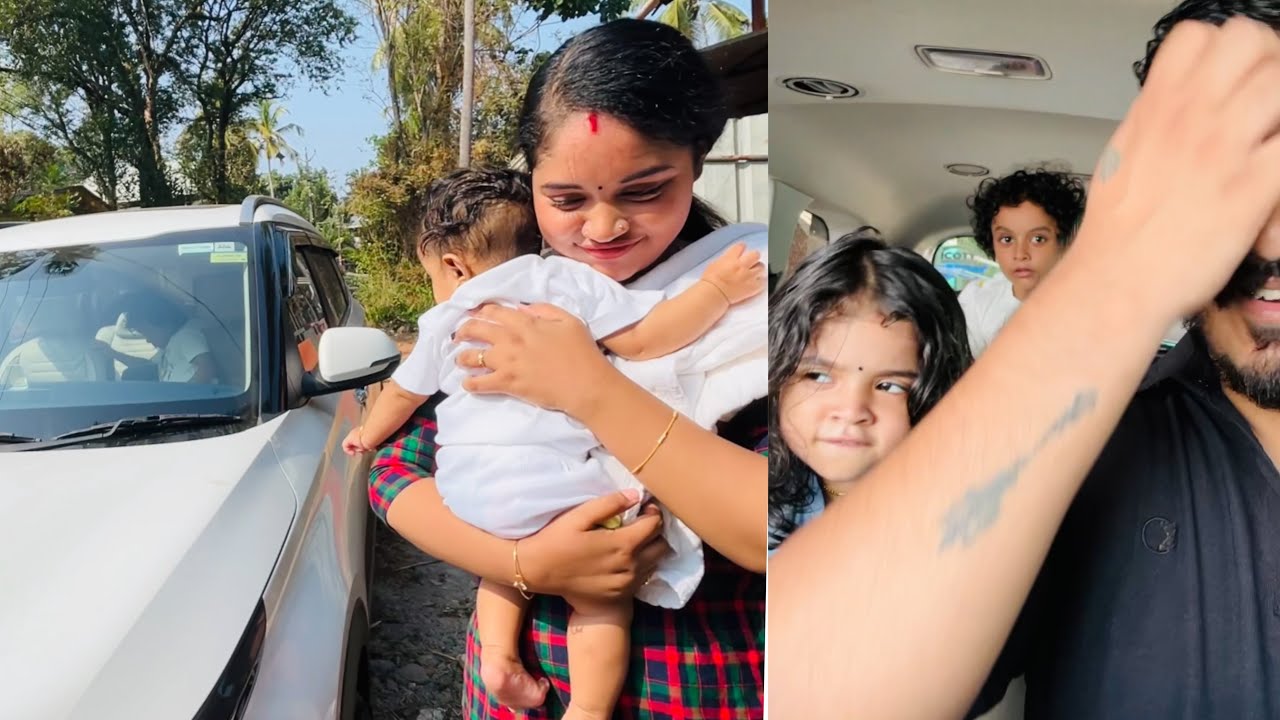 കാത്തുനെയും കുണുക്കിനെയും കൊണ്ട് ഞങ്ങൾ പോയി 😔