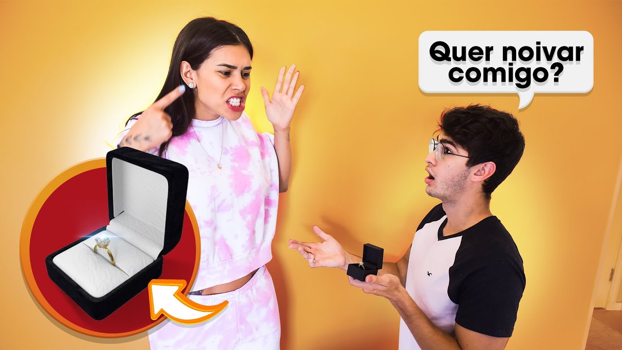 EU DISSE NÃO! (PEDIDO DE NOIVADO)