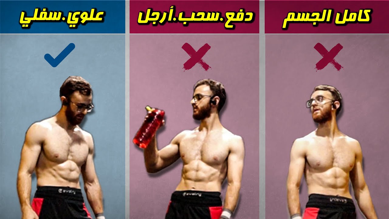 أفضل جدول تمرين ؟ | مهارة × كتلة عضلية | Best Training SPLIT for CALISTHENCS |  كاليسثنكس بالعربي