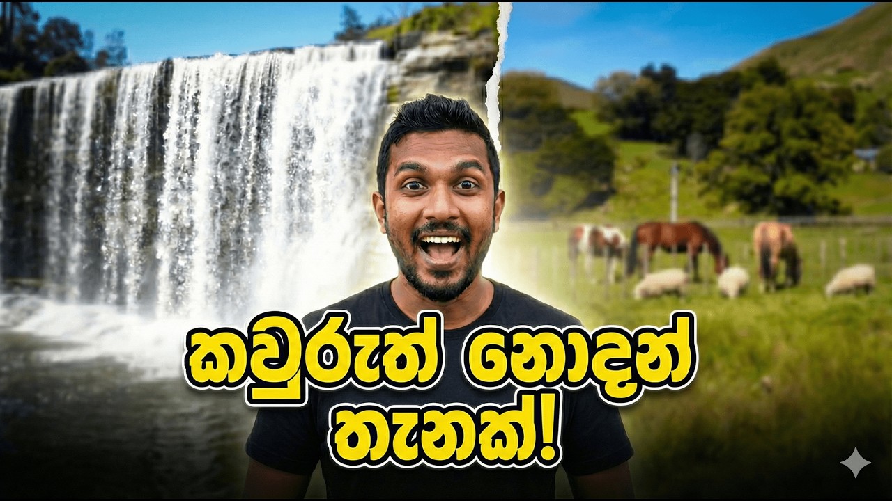 new zealand sinhala video | මෙහෙම තැනක් තියෙනවා කියලා දන්නවද? 🇱🇰