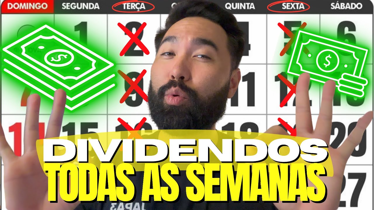 ETFs de DIVIDENDOS SEMANAIS! Receba DIVIDENDOS em D&Oacute;LAR TODAS as SEMANAS