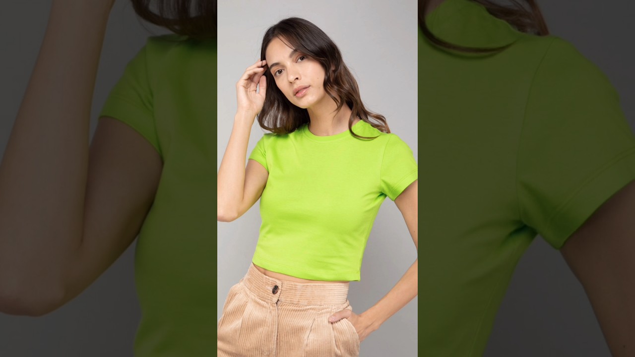 neon colour top for girl and women 2023 