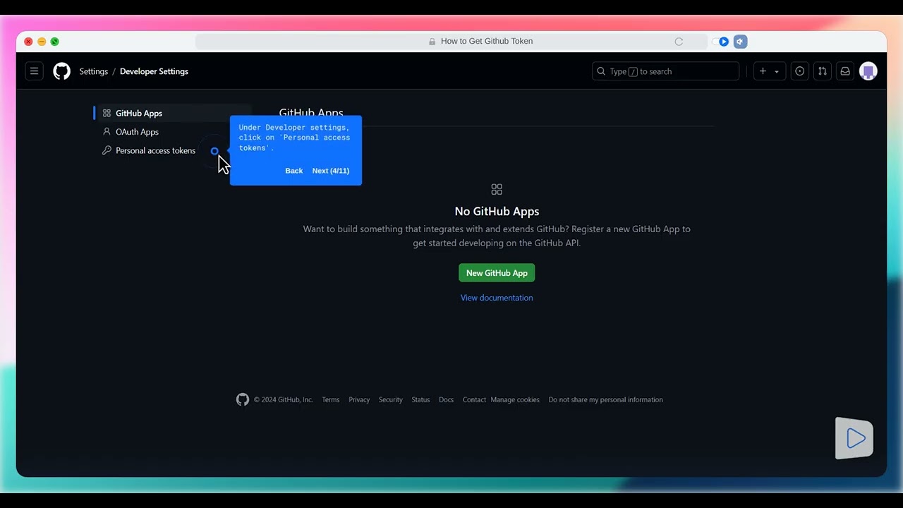 How to Generate a GitHub Personal Access Token for Authentication (Step-by-Step)