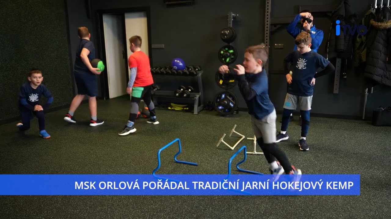 MSK ORLOVÁ POŘÁDAL TRADIČNÍ JARNÍ HOKEJOVÝ KEMP