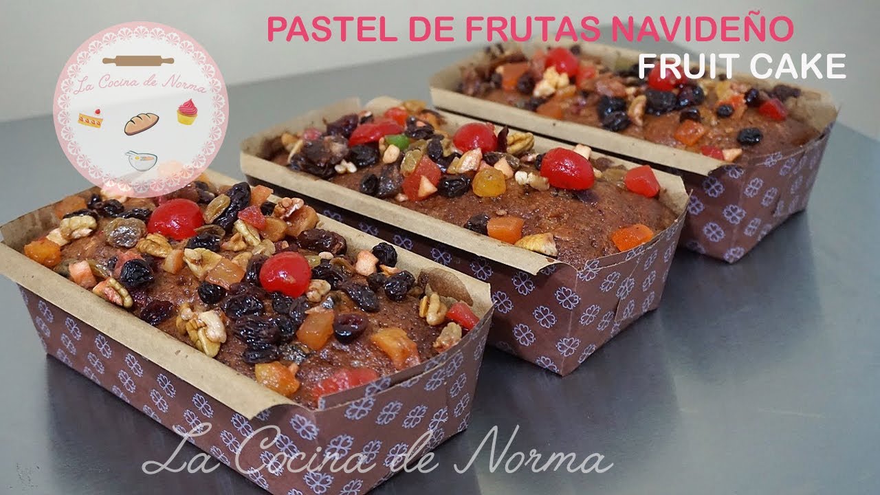 Fruit Cake (Pastel de frutas navideño)