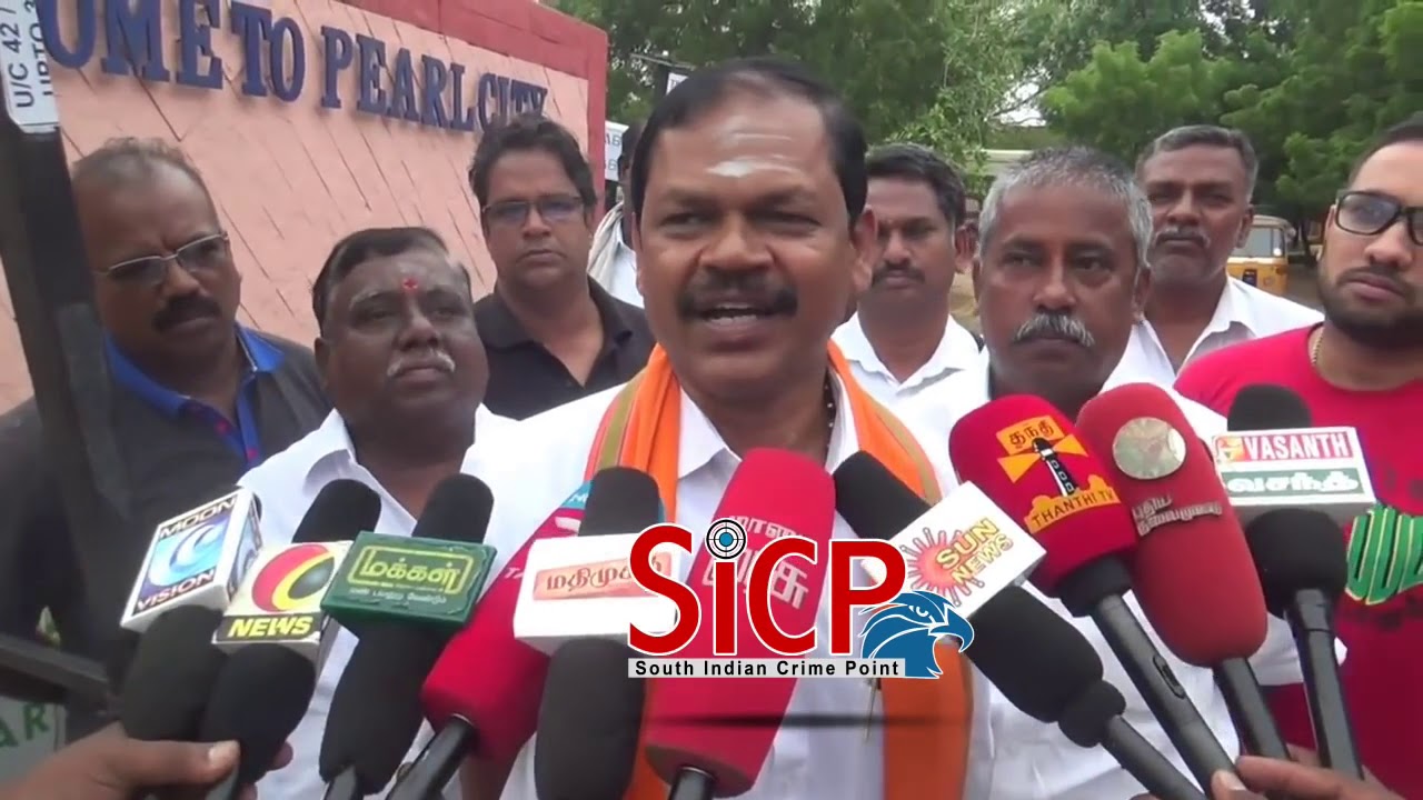 Arjun Sampath Thundering Speech   South Indian Crime Point Weekly