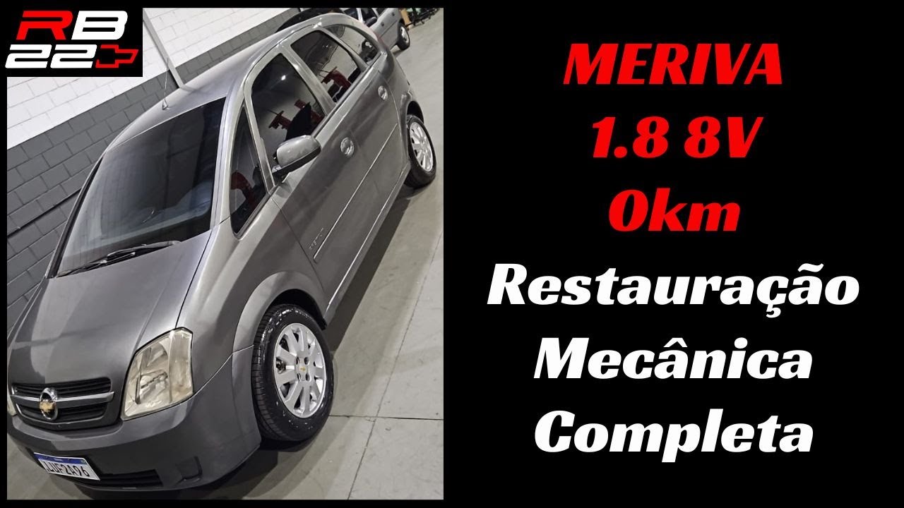 MERIVA 1.8 8V - Restauração Mecânica Completa