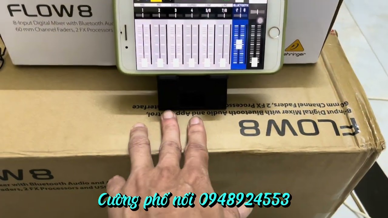 Behringer flow 8 giá rẻ cho a e chơi