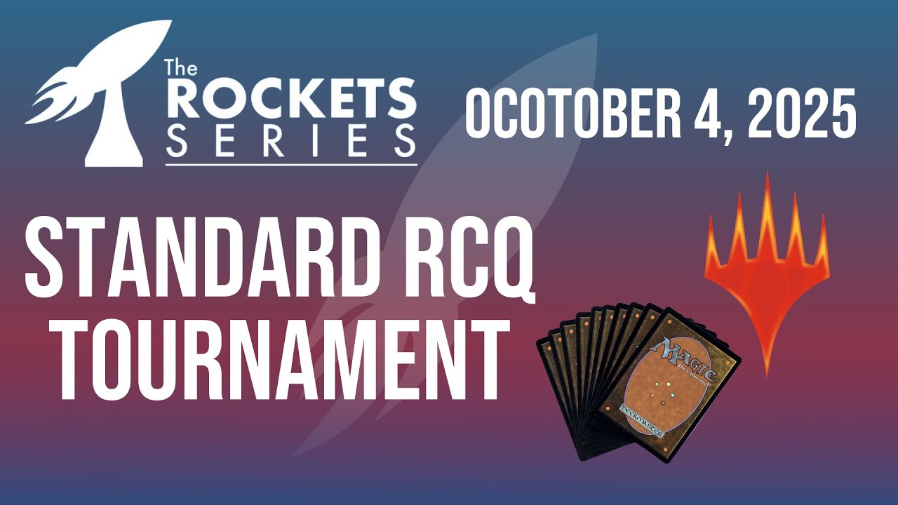 MTG Standard RCQ Top 8 with Commentary - Rockets Series V
