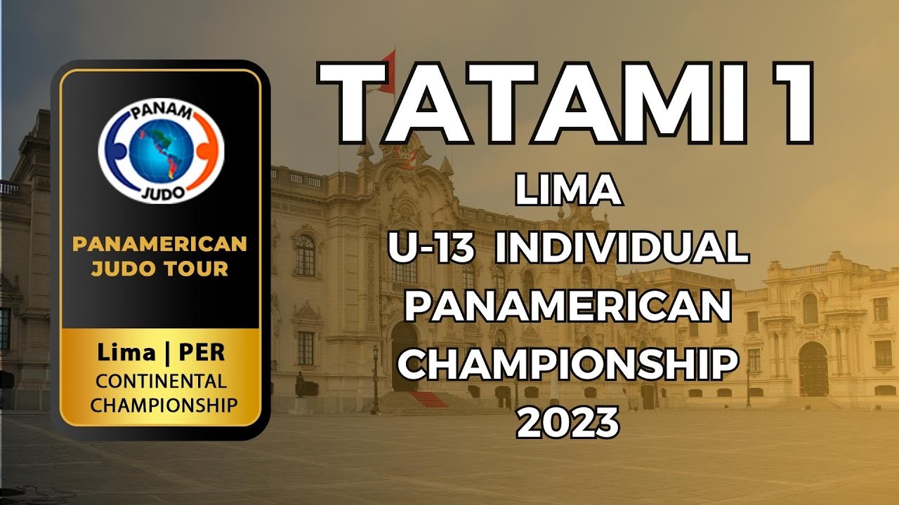 Campeonato Panamericano Sub 13 2023 Tatami 1 Preliminares y Bloque Final