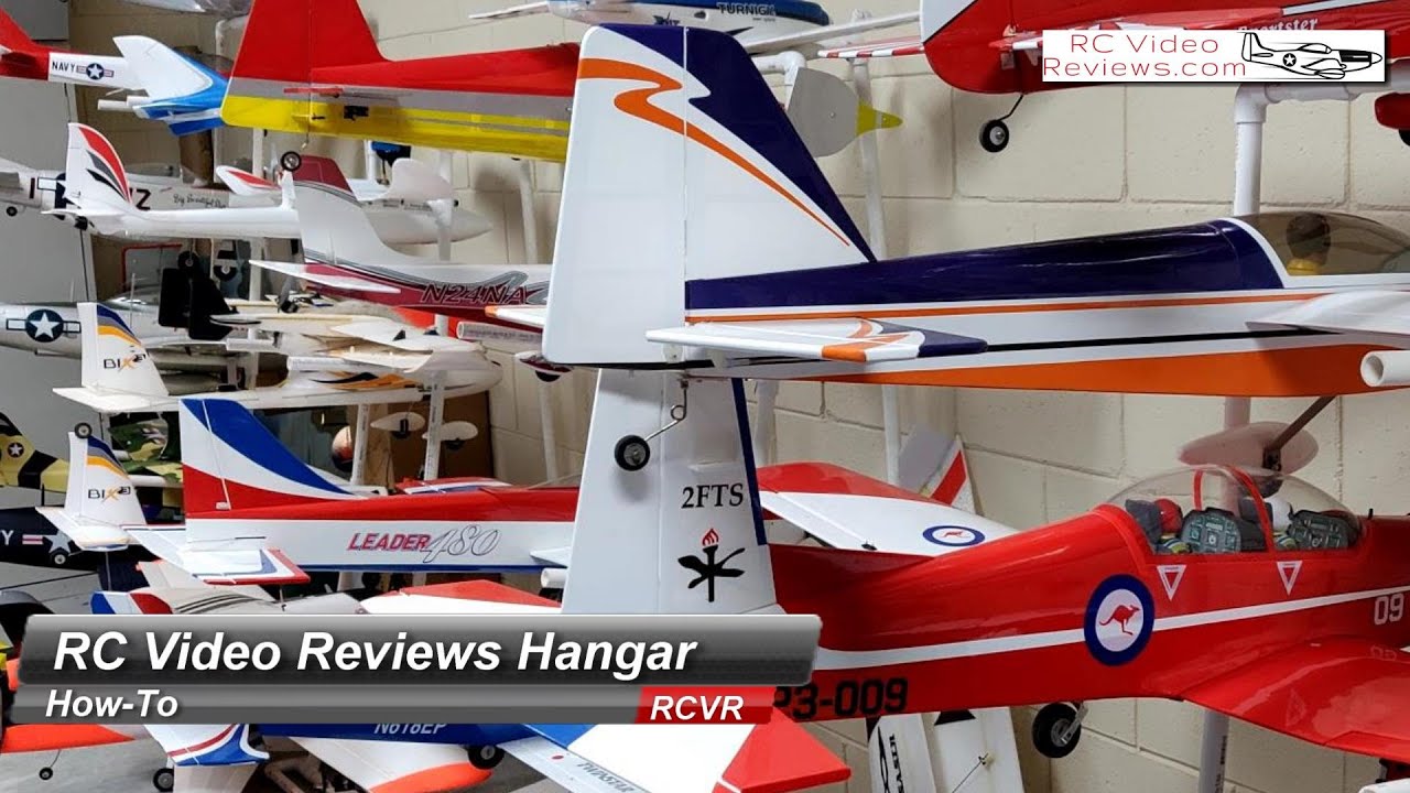 How to Store RC Planes - PVC Rack
