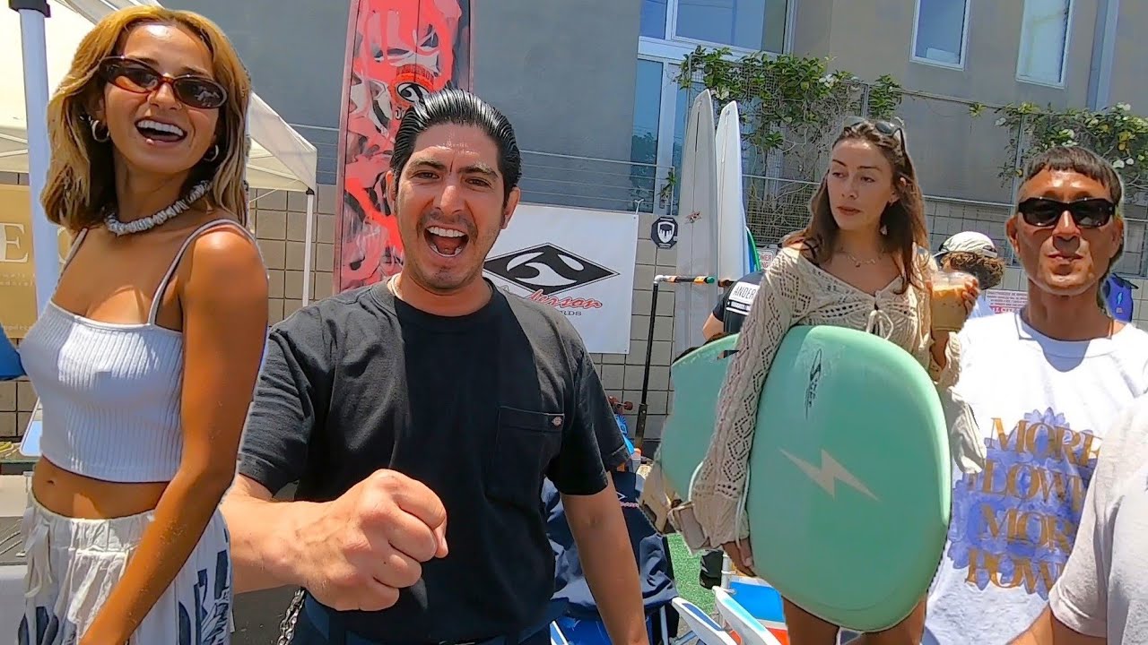 Good Vibes at the Venice Beach Surfboard Swap