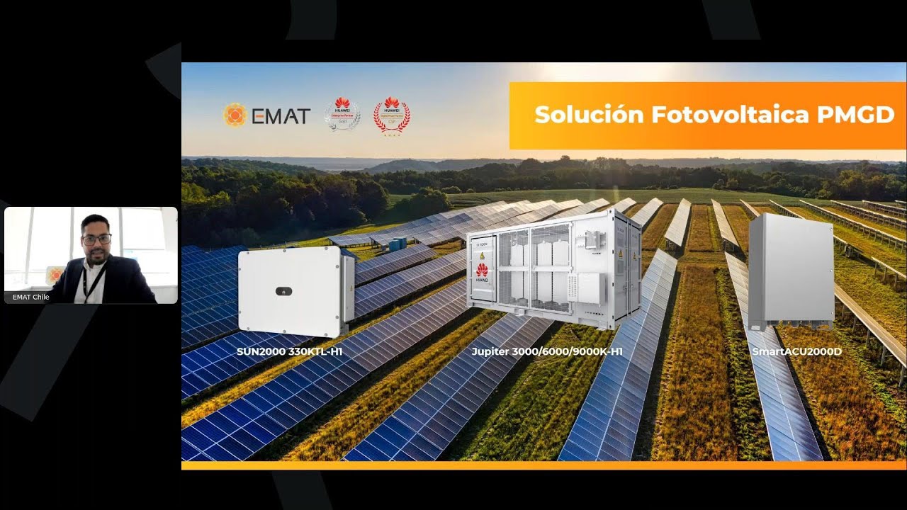 Cómo Hacer la Puesta en Marcha de Plantas Fotovoltaicas PMGD Huawei en Chile  | Webinar en Español