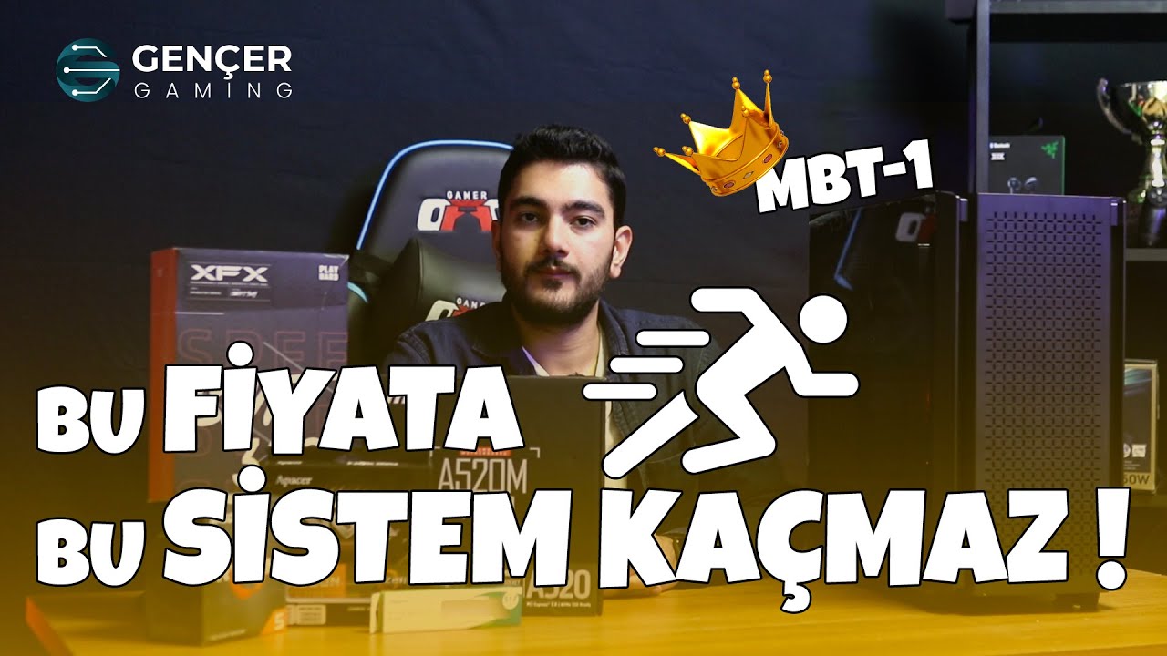Gençer Gaming'in Fiyat-Performans Kralı Hazır Sistemi MBT-1'i inceledik!!!  | Crew Teknoloji