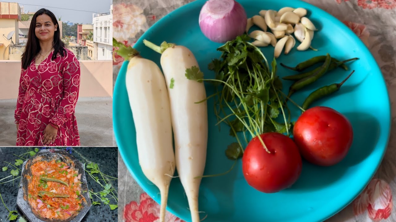 Use radish and tomatoes to make this amazing chutney 
